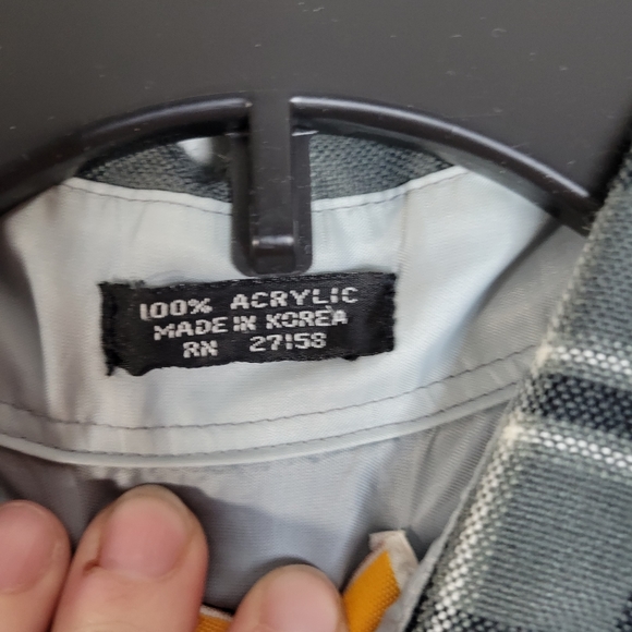 Mens Ozark Trail Plaid Long Sleeve Button front shirt Size Large - Picture 5 of 9